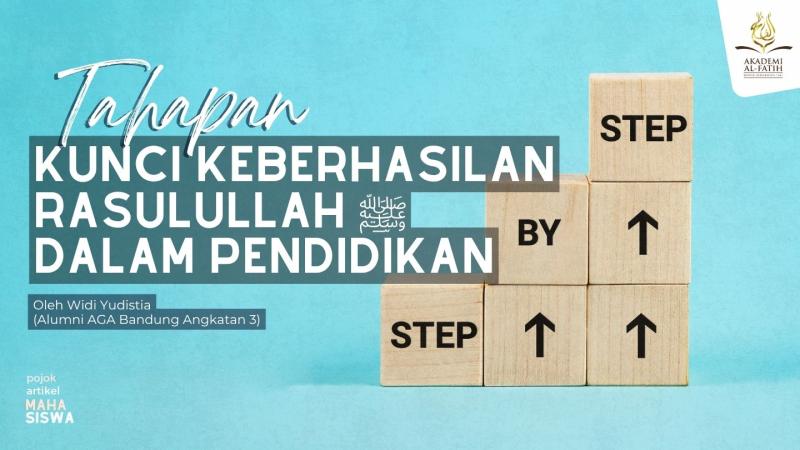 Tahapan, Kunci Keberhasilan Rasulullah ﷺ dalam Pendidikan